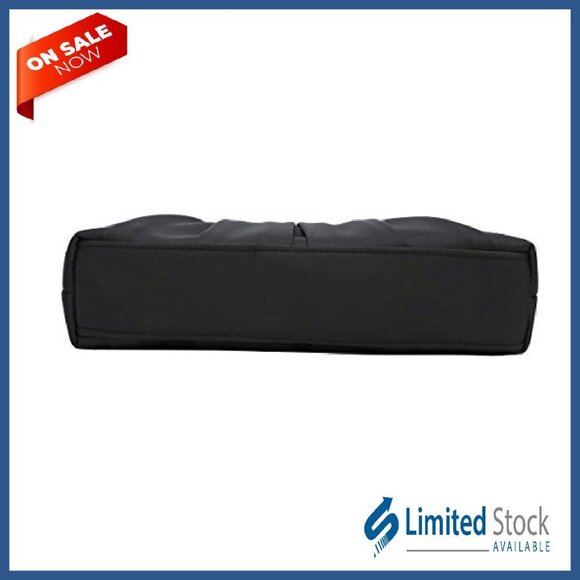 Pleated Satin Evening Clutch with Detachable Chain, Magnetic Closure